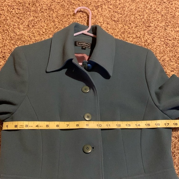 Artifacts 70% Virgin wool coat - Picture 9 of 13